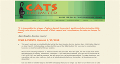 Desktop Screenshot of catsunlimited.org